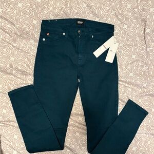 Hudson Jeans Women's Straight Leg in Dark Teal